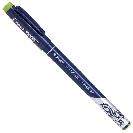 STYLO FEUTRE EFFACABLE POINTE FINE FRIXION FINELINER LIME - Groupe